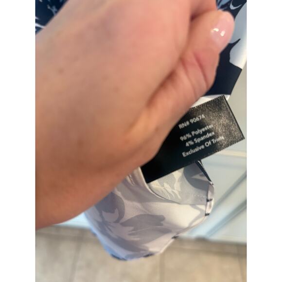 Boston Proper Cowl-Neck Charmeuse Blouse XXS Fits Large 00-2 - Picture 5 of 6